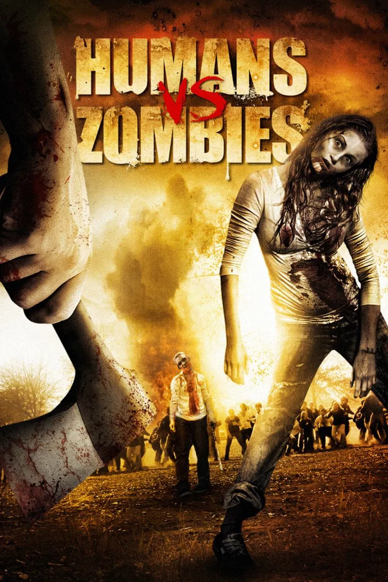 Humans vs Zombies poster background