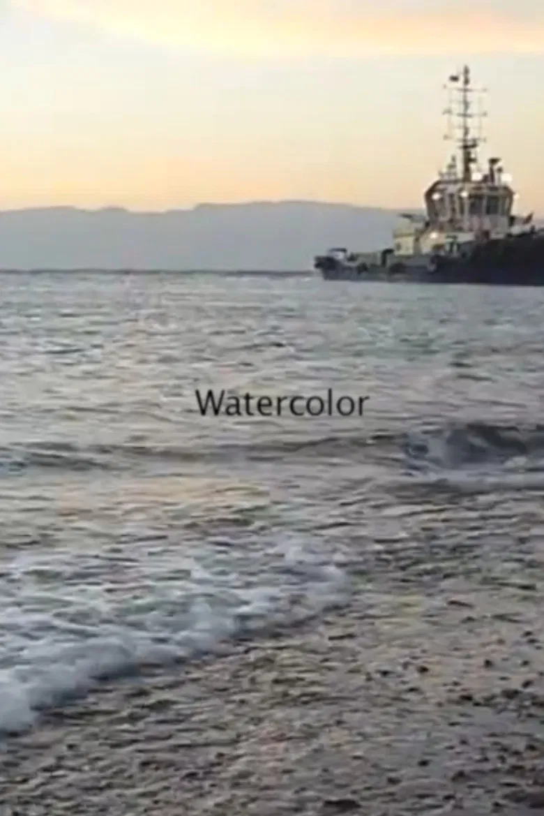 Watercolor poster background