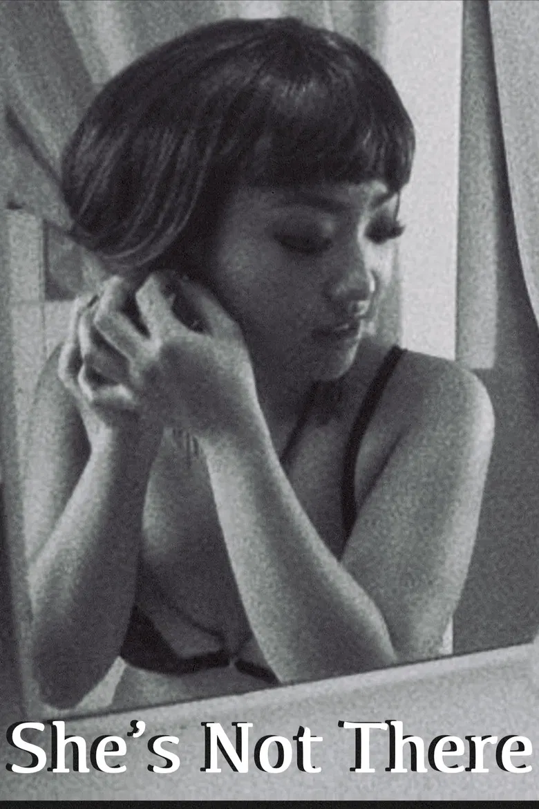 She’s Not There poster background