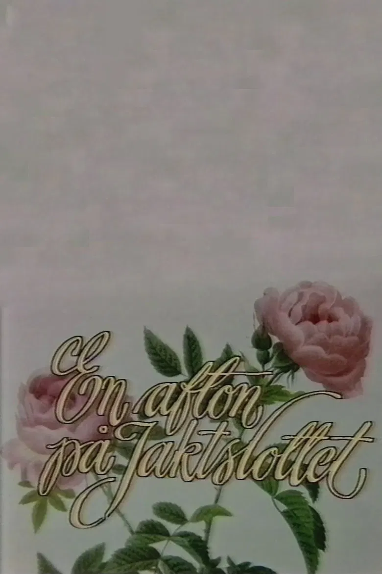 En afton på jaktslottet poster background