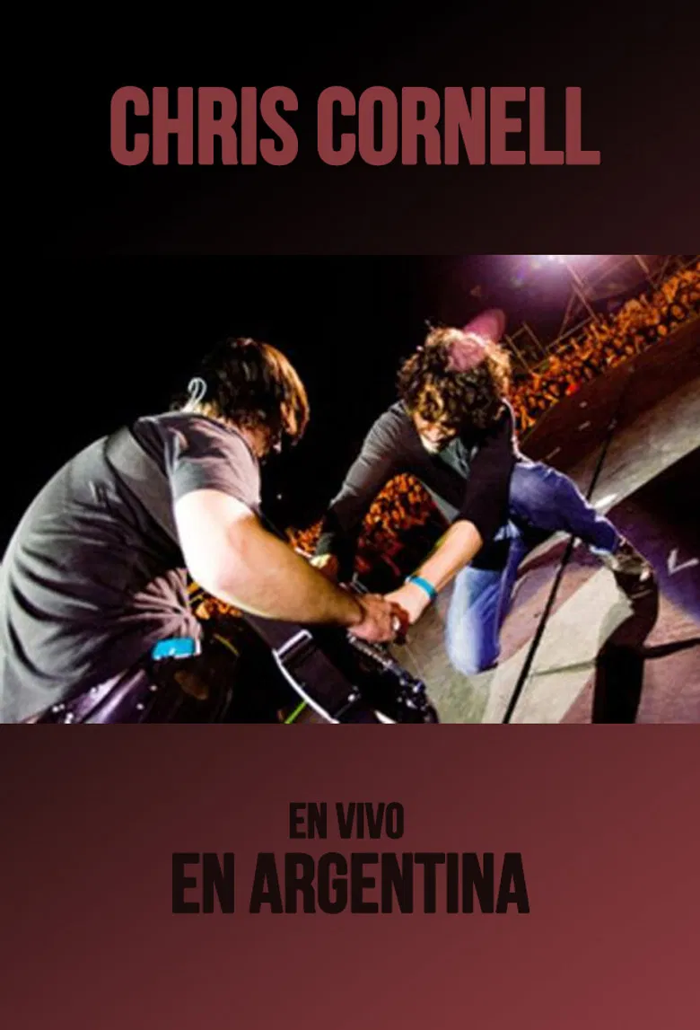 Chris Cornell: Live in Personal Fest, Argentina poster background