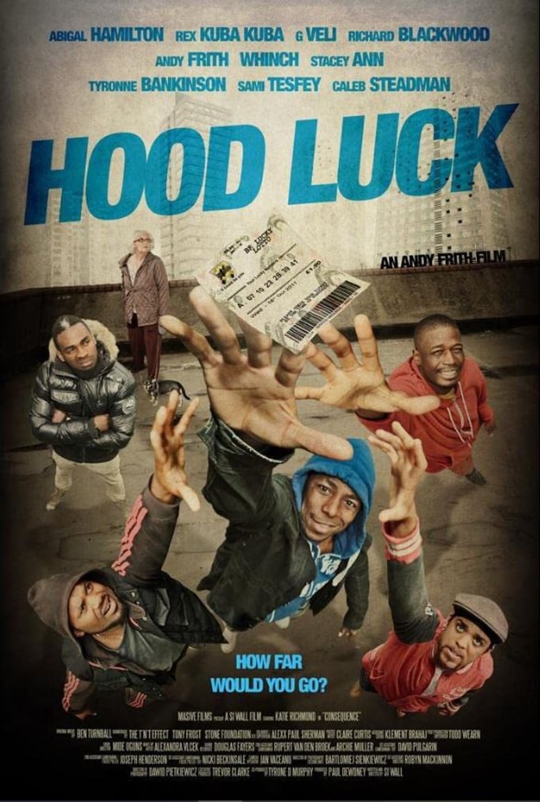 Hood Luck poster background