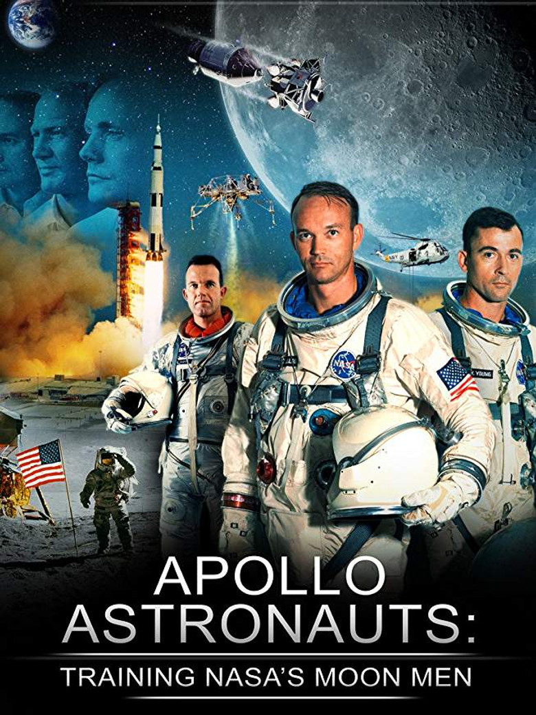 Apollo Astronauts: Training NASA's Moon Men poster background