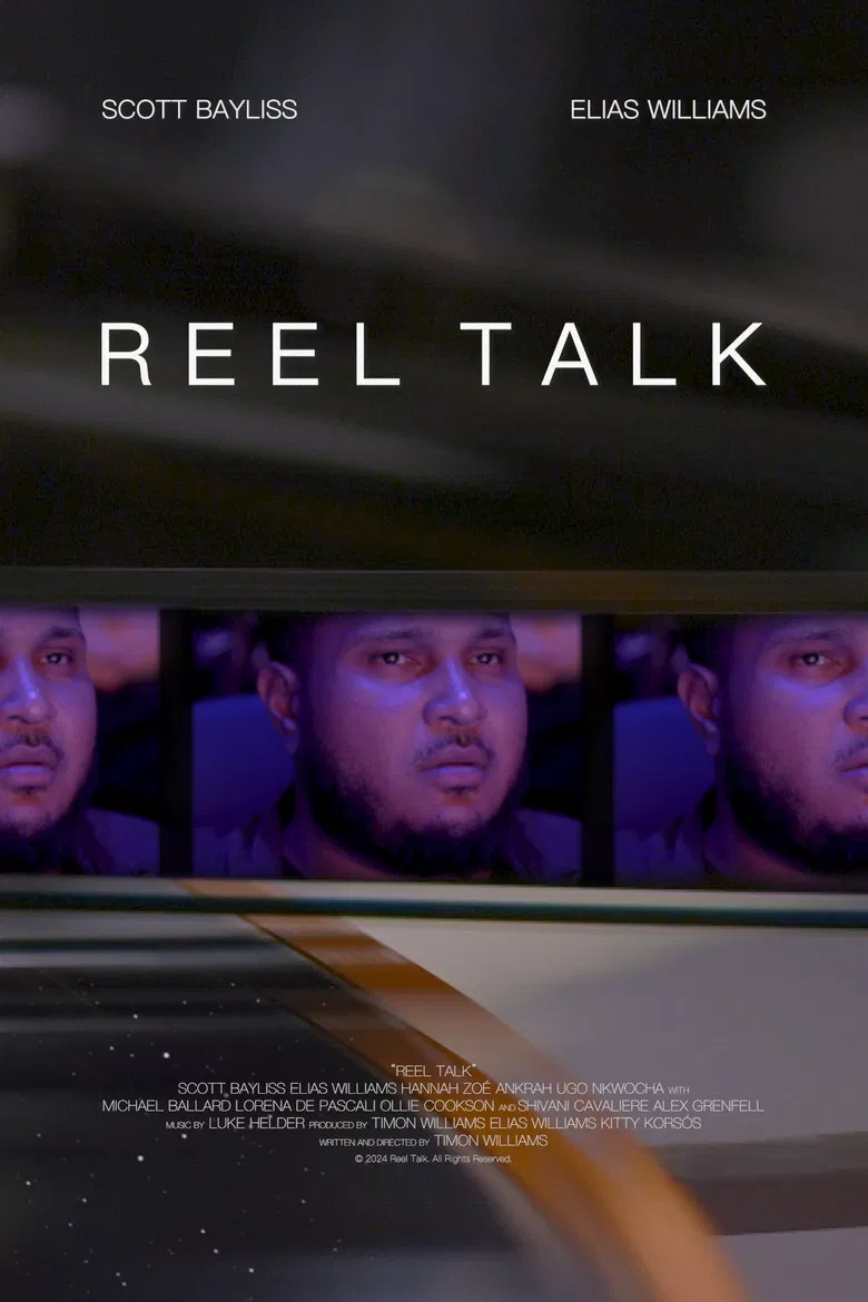 Reel Talk poster background
