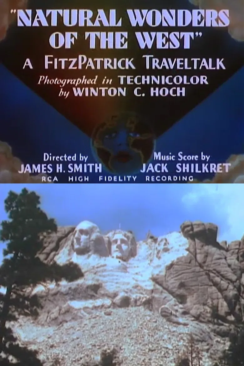 Natural Wonders of the West poster background