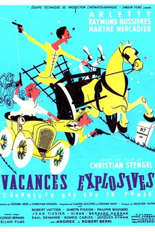 Explosive Vacation! poster background