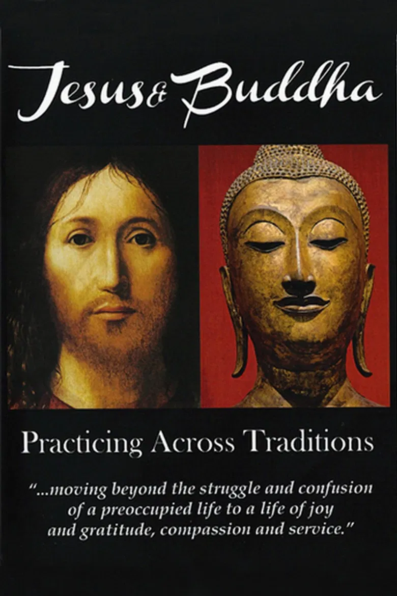 Jesus & Buddha: Practicing Across Traditions poster background