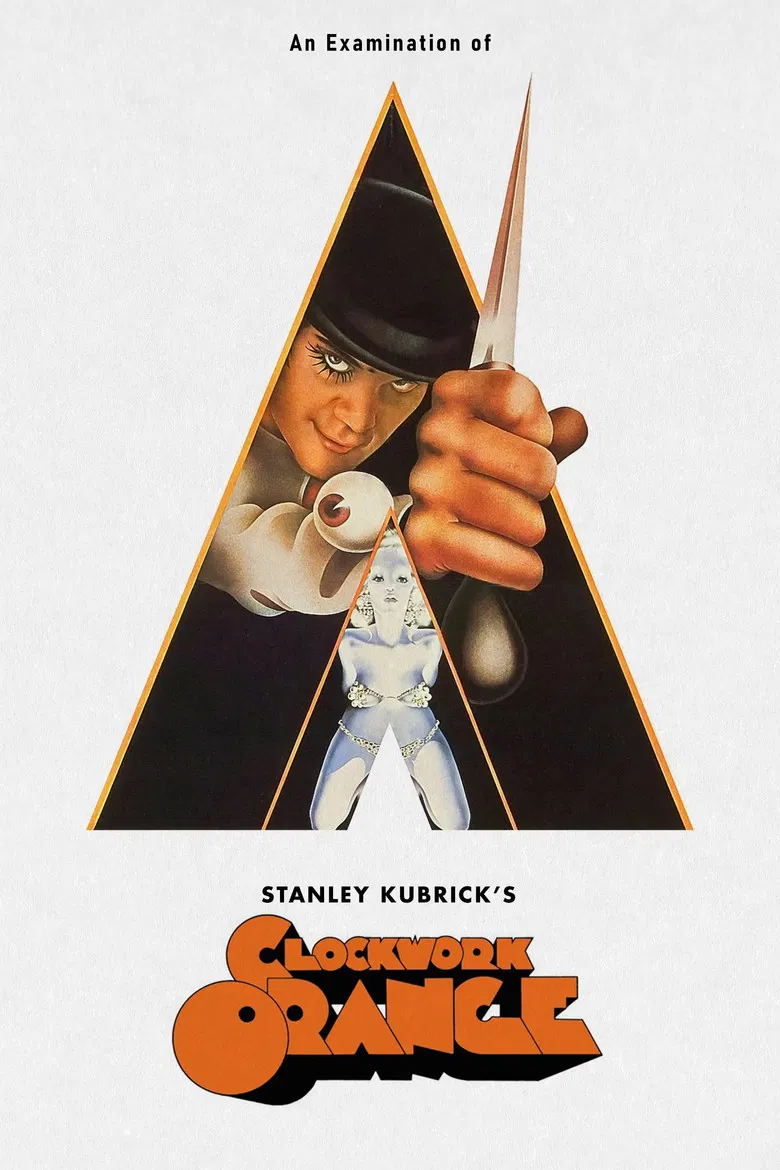 An Examination of Kubrick's A Clockwork Orange poster background