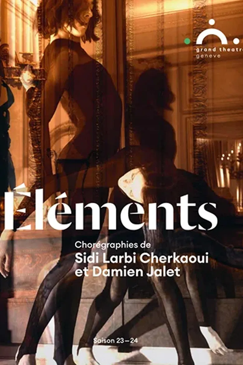 Elements Sidi Larbi Cherkaoui with Damien Jalet and Marina Abramovic poster background