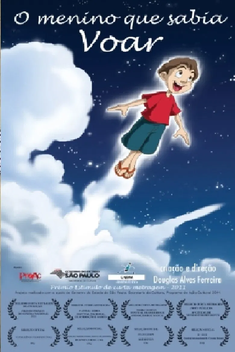 O Menino Que Sabia Voar poster background