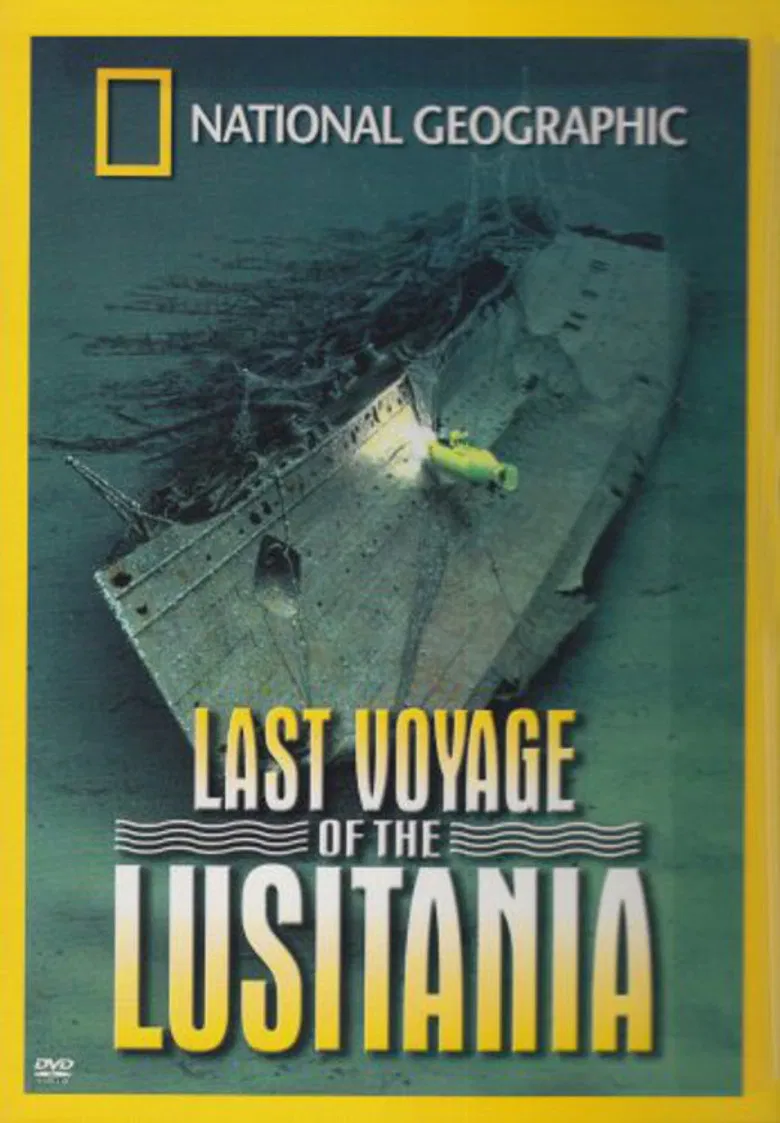 National Geographic: Last Voyage of the Lusitania poster background