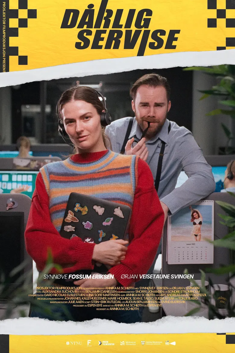 Bad Service poster background