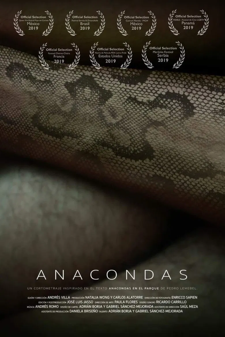 Anacondas poster background