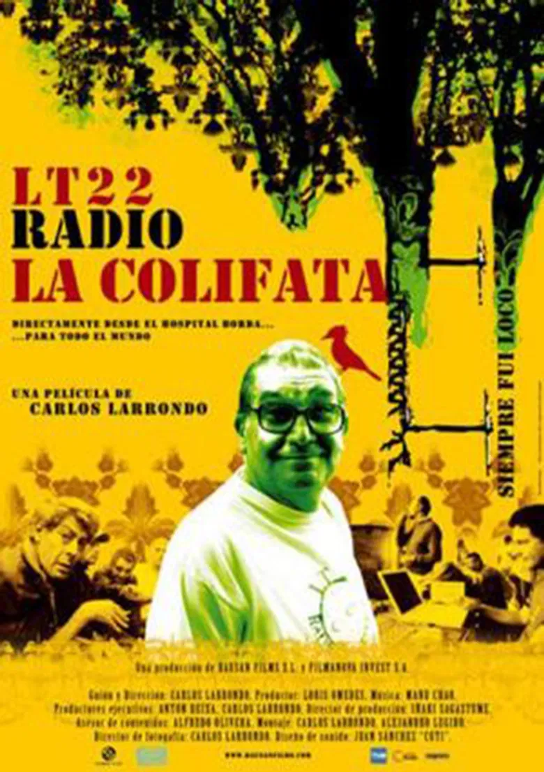 LT22 Radio La Colifata poster background
