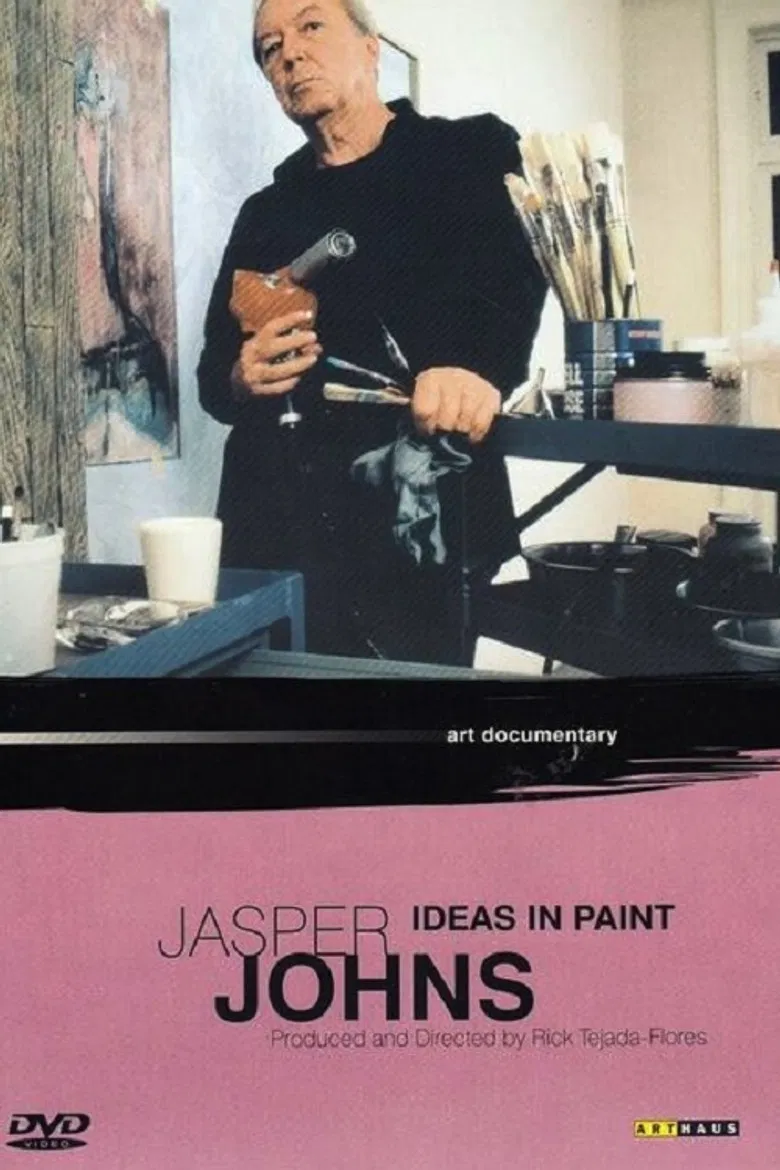 Jasper Johns: Ideas in Paint poster background