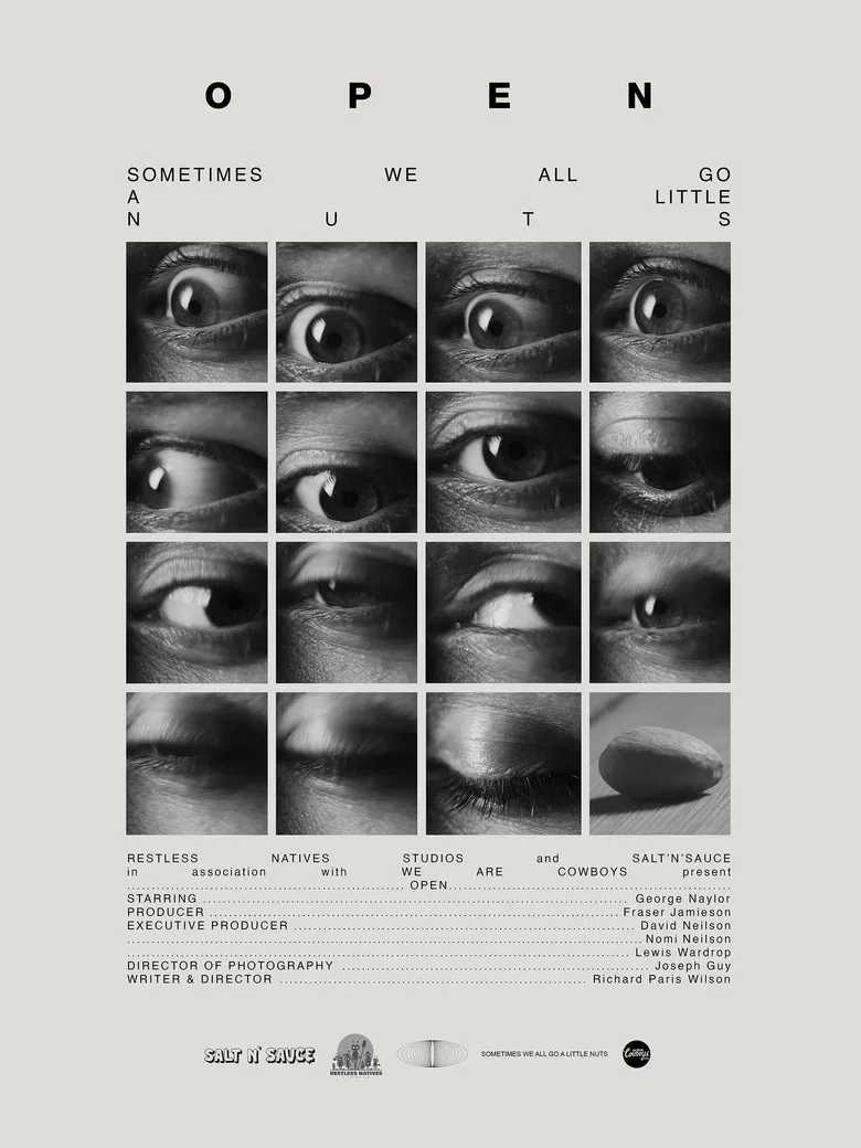 Open poster background