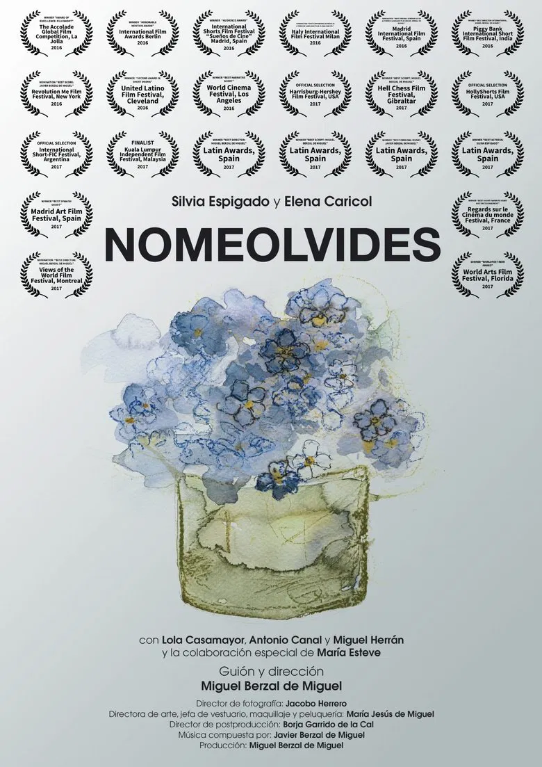 Nomeolvides poster background