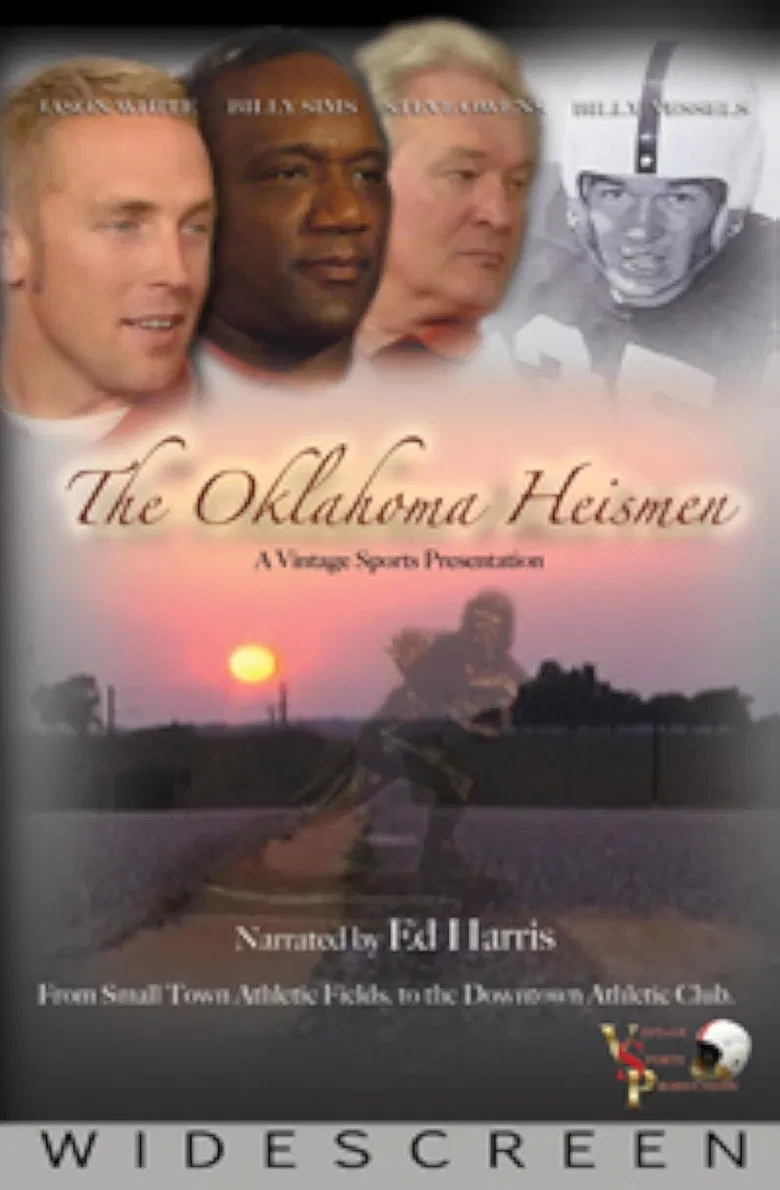 The Oklahoma Heisman poster background
