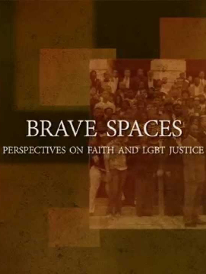 Brave Spaces: Perspectives on Faith and LGBT Justice poster background