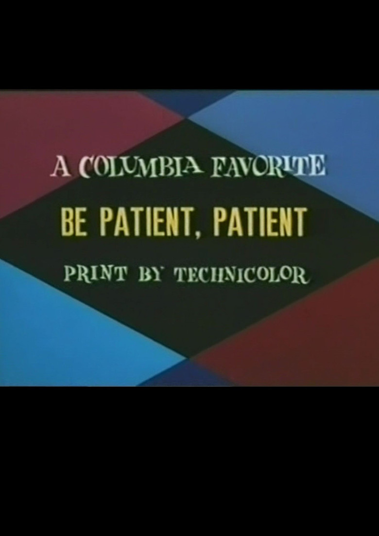 Be Patient, Patient poster background