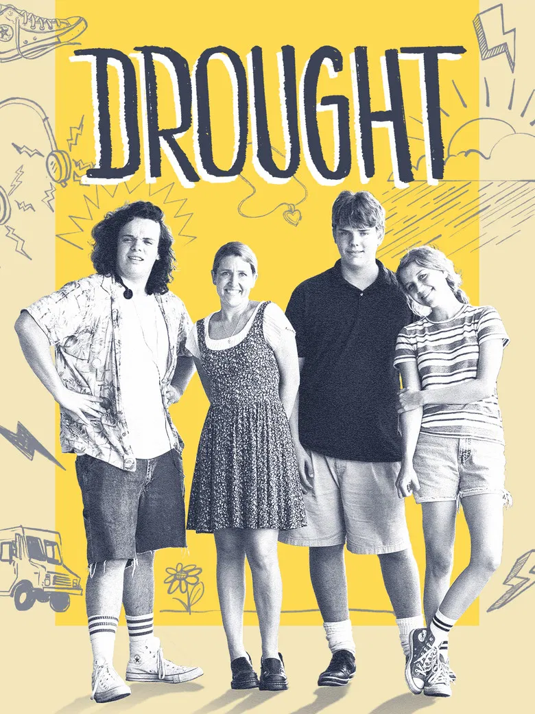 Drought poster background