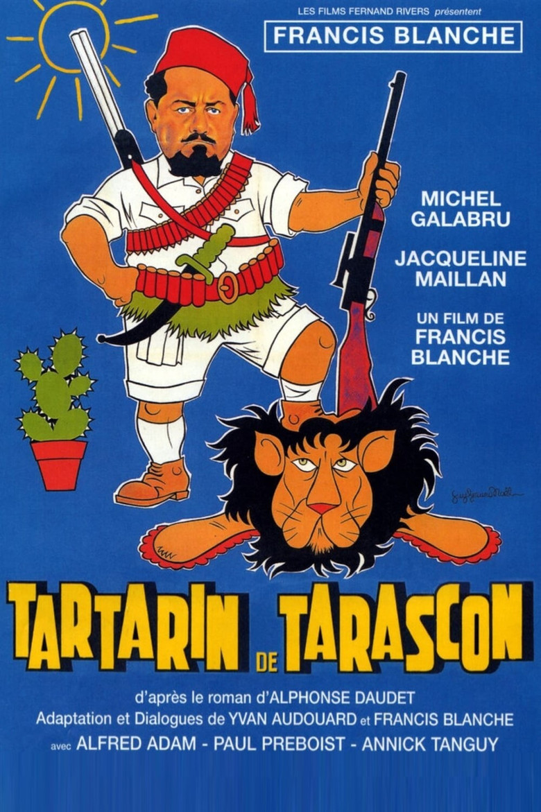 Tartarin de Tarascon poster background