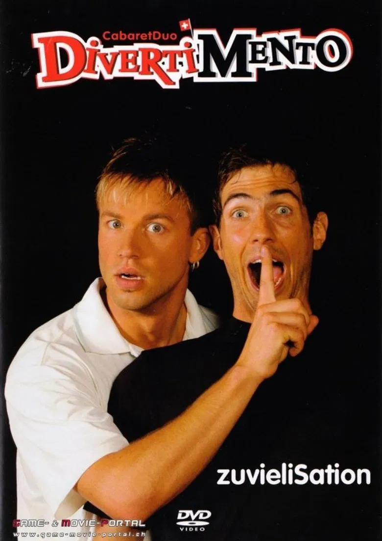 DivertiMento – zuvieliSation poster background