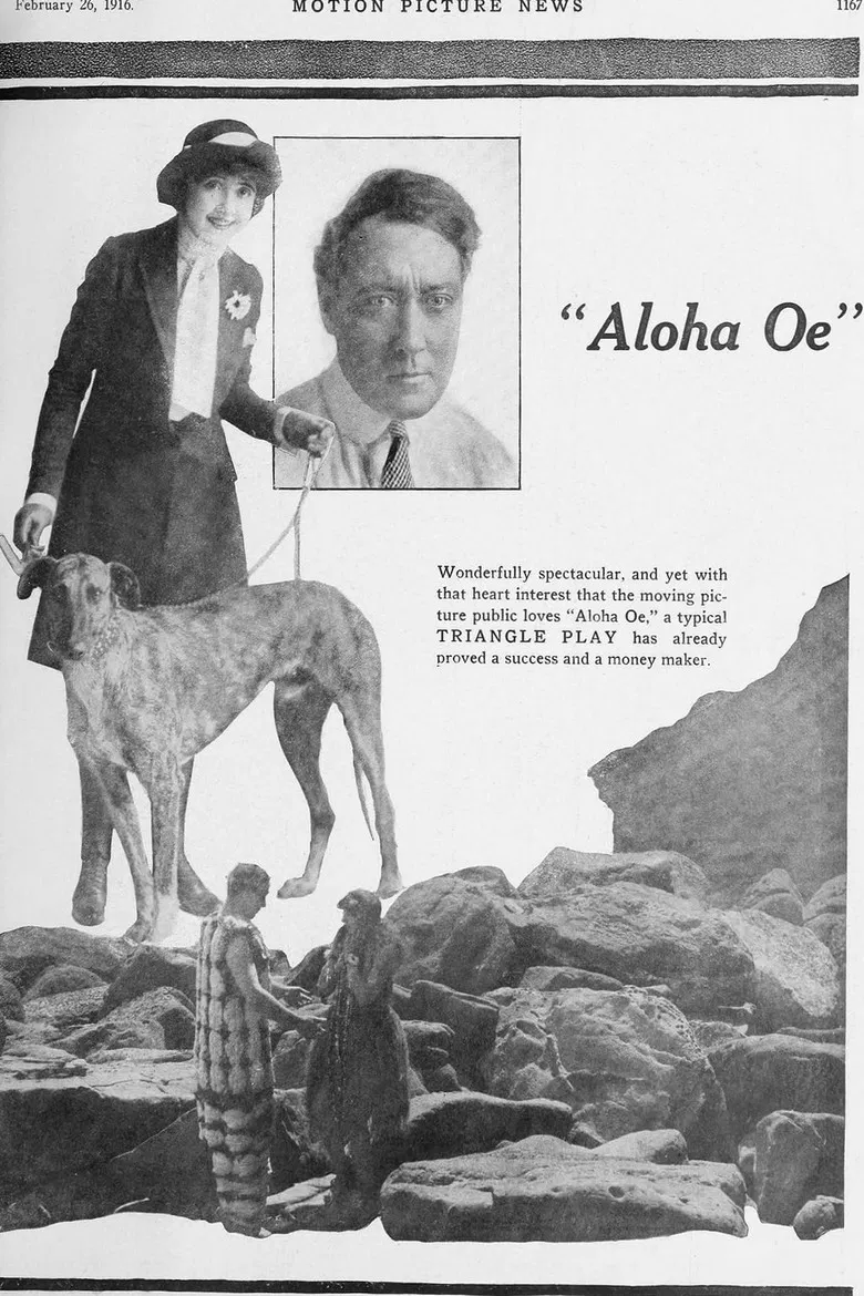 Aloha Oe poster background