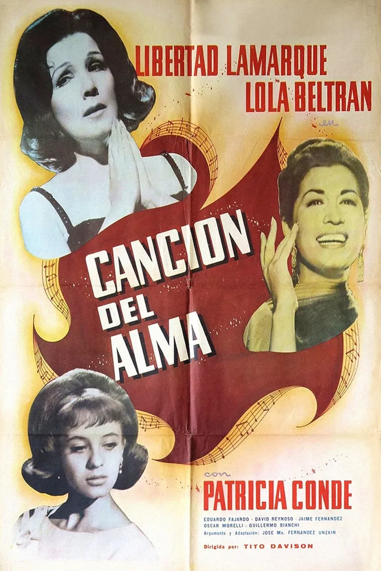 Canción del alma poster background