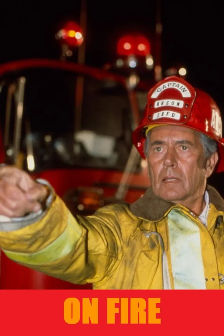 On Fire poster background