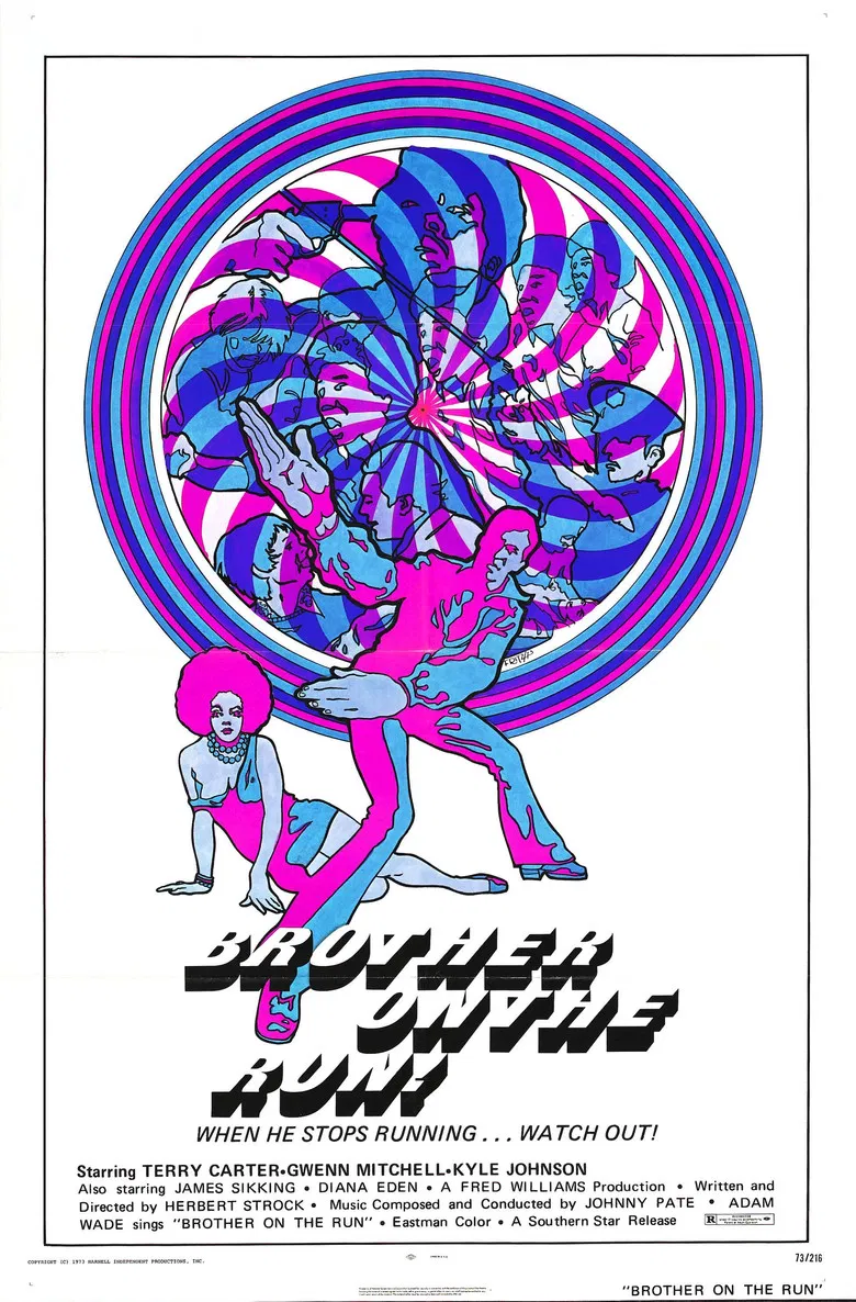 Brother on the Run poster background