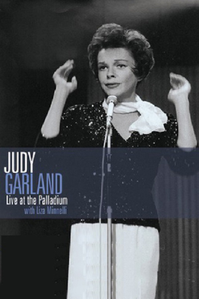 Judy and Liza at the Palladium poster background