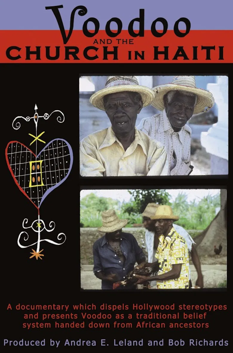 Voodoo and the Church in Haiti poster background