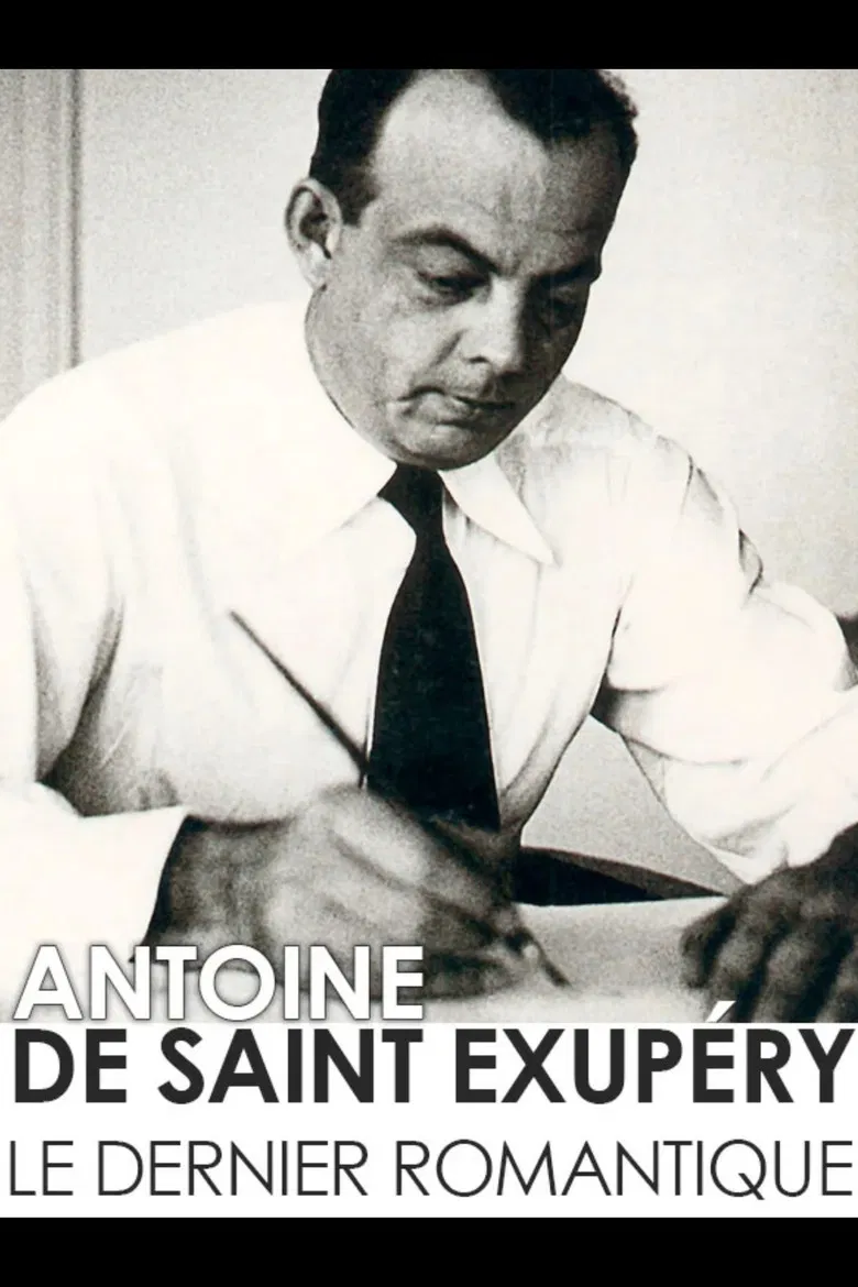 Antoine de Saint-Exupéry, the last romantic poster background