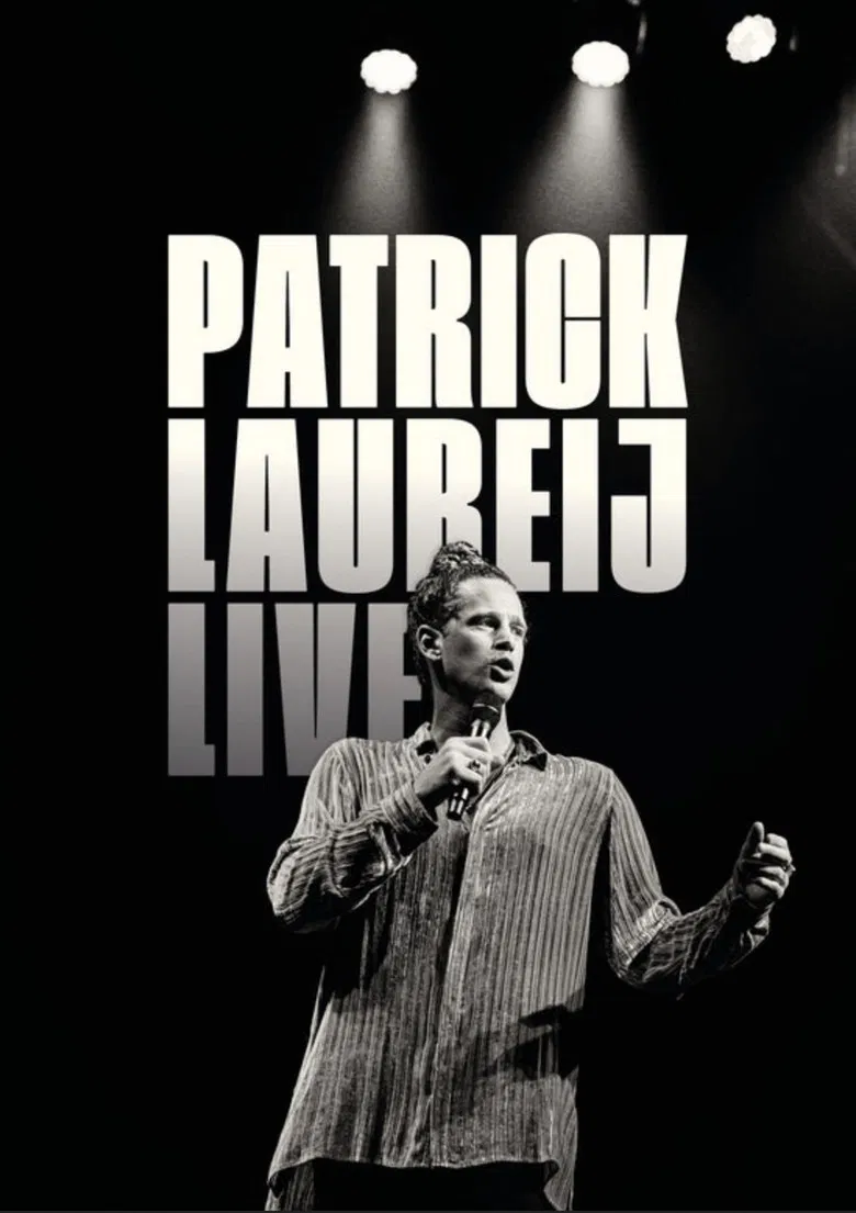 Patrick Laureij: LIVE poster background