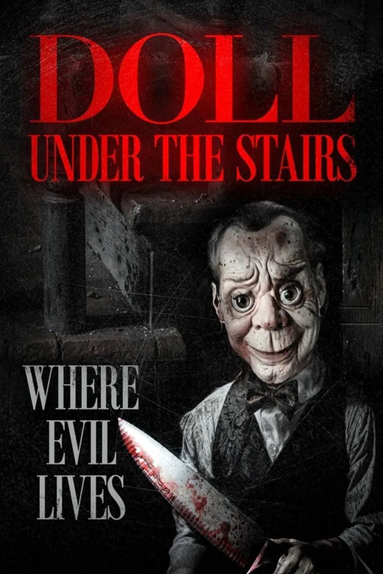 The Doll Under the Stairs poster background