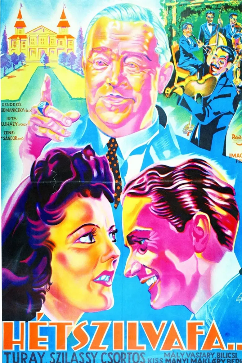 Hétszilvafa poster background