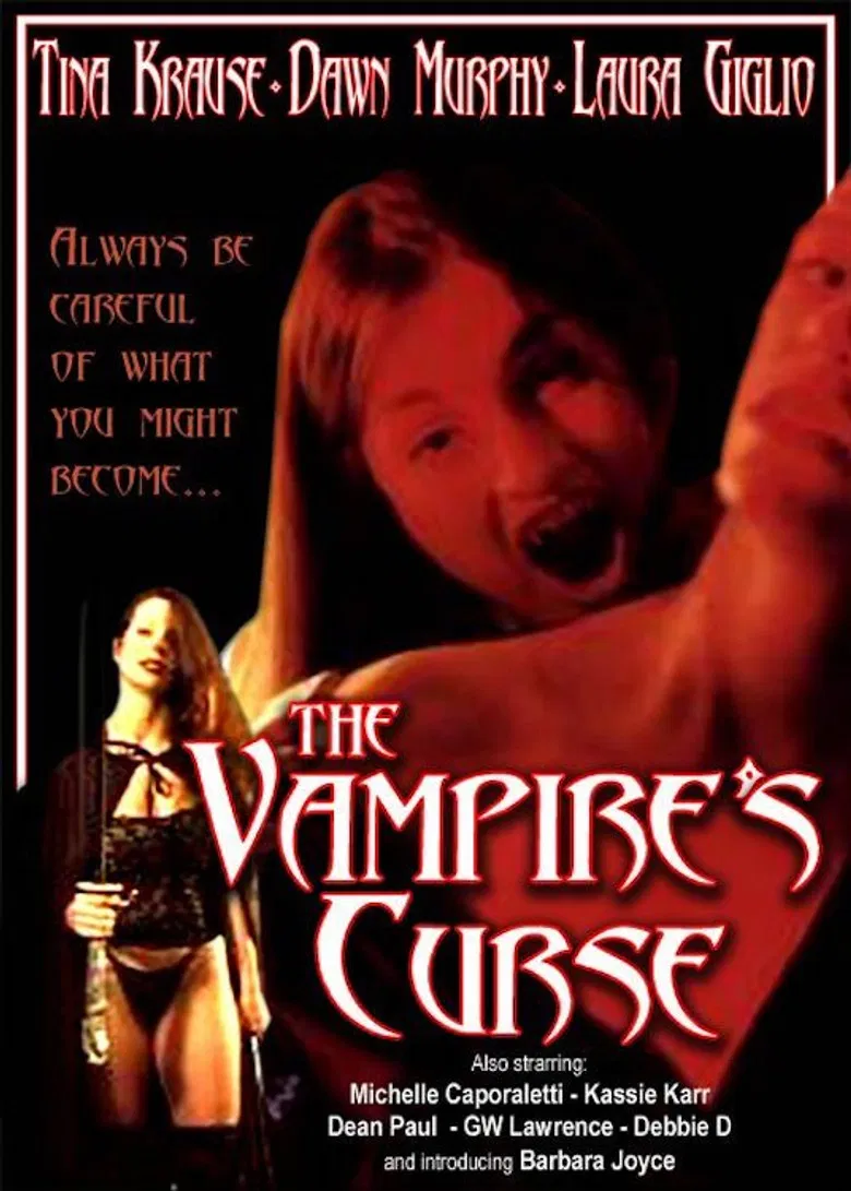 The Vampire's Curse poster background