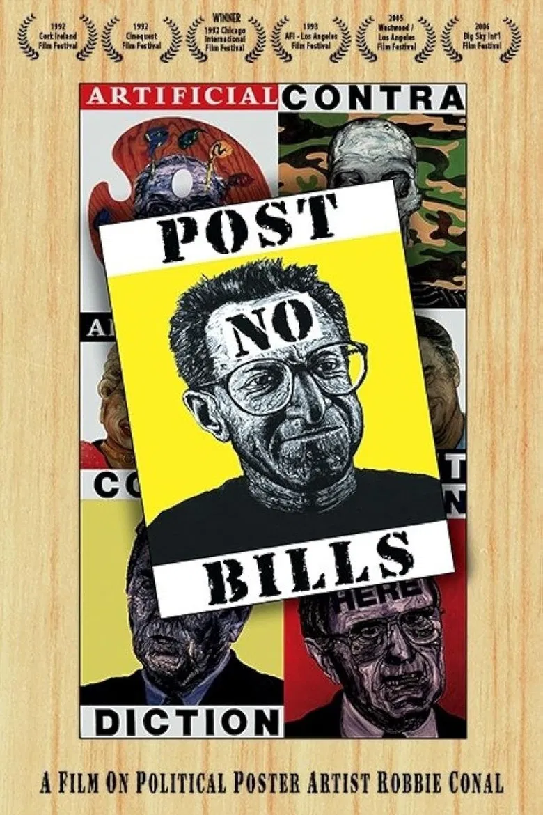 Post No Bills poster background