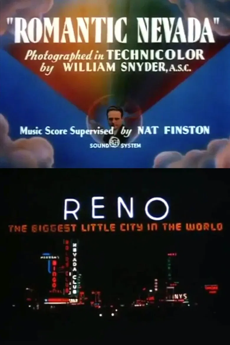 Romantic Nevada poster background