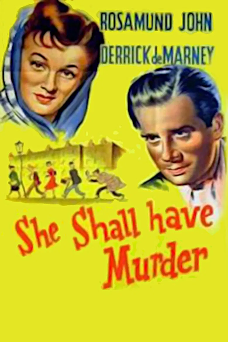 She Shall Have Murder poster background