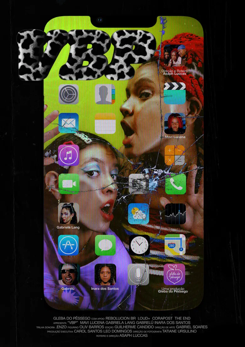 LWC (Lazy White Cows) poster background