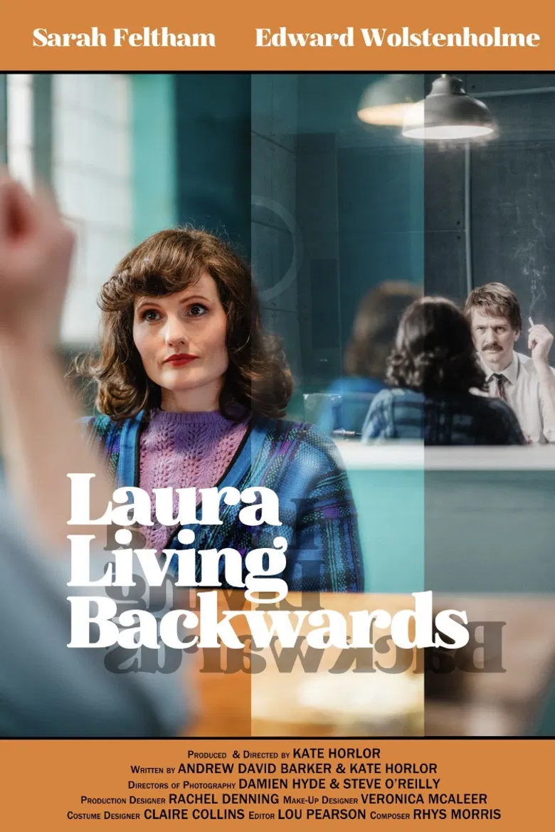 Laura Living Backwards poster background