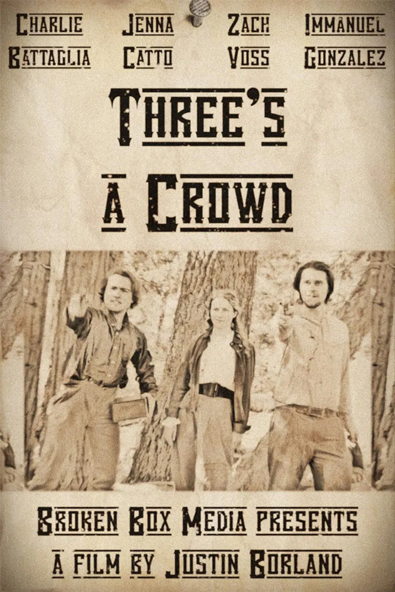 Three's a Crowd poster background