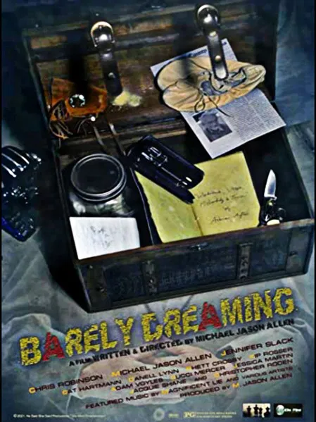 Barely Dreaming poster background