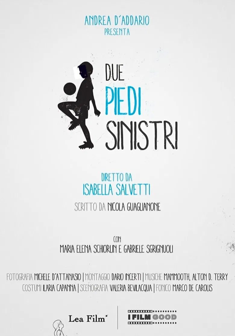 Due piedi sinistri poster background
