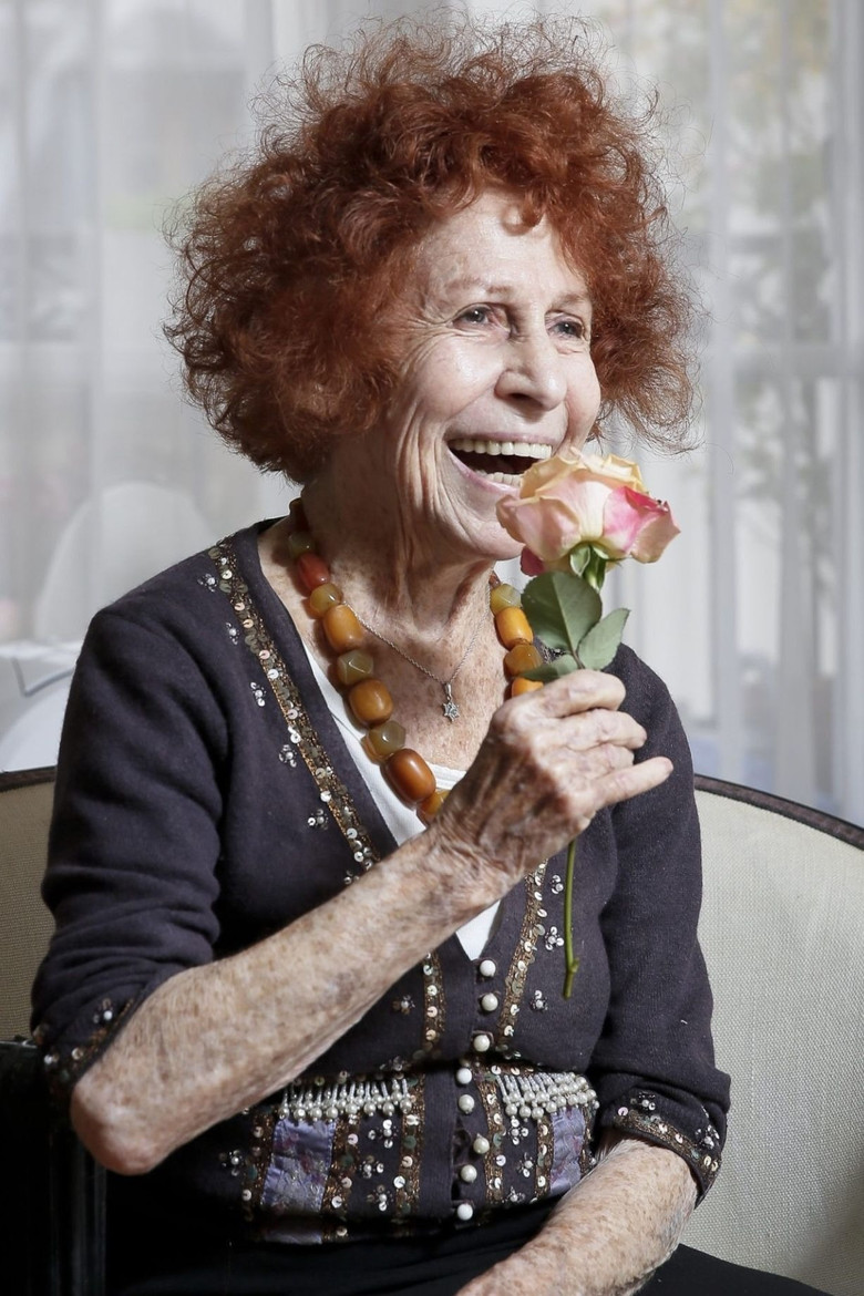 Marceline. A Woman. A Century poster background