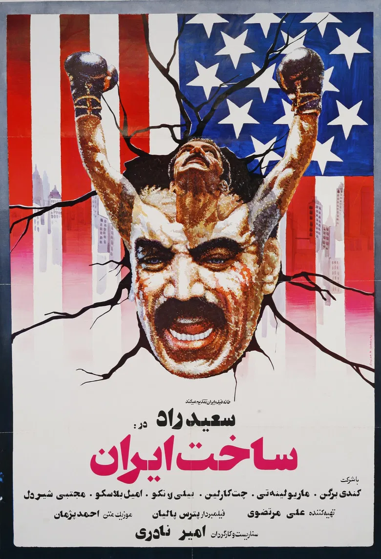 Made in Iran poster background