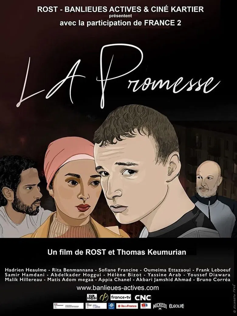 La Promesse poster background
