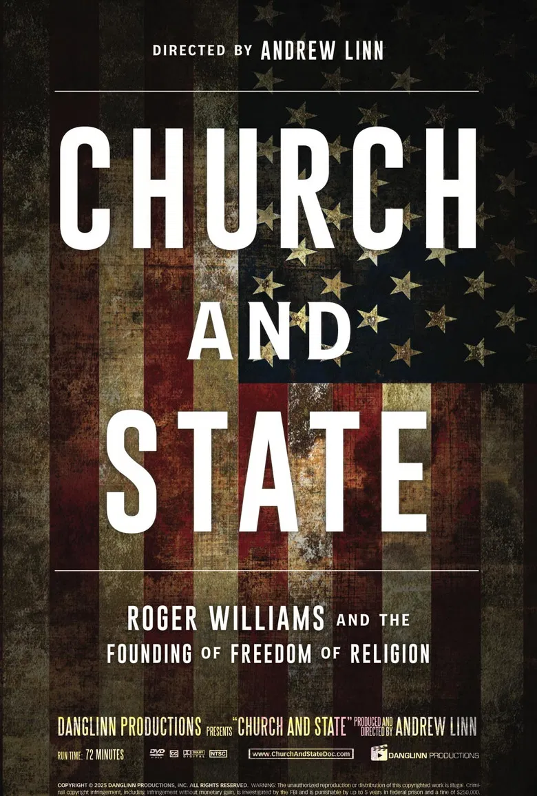 Church and State: Roger Williams and the Founding of Freedom of Religion poster background